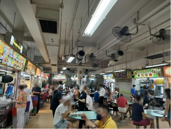 Hong Lim Market & Food centreの様子
