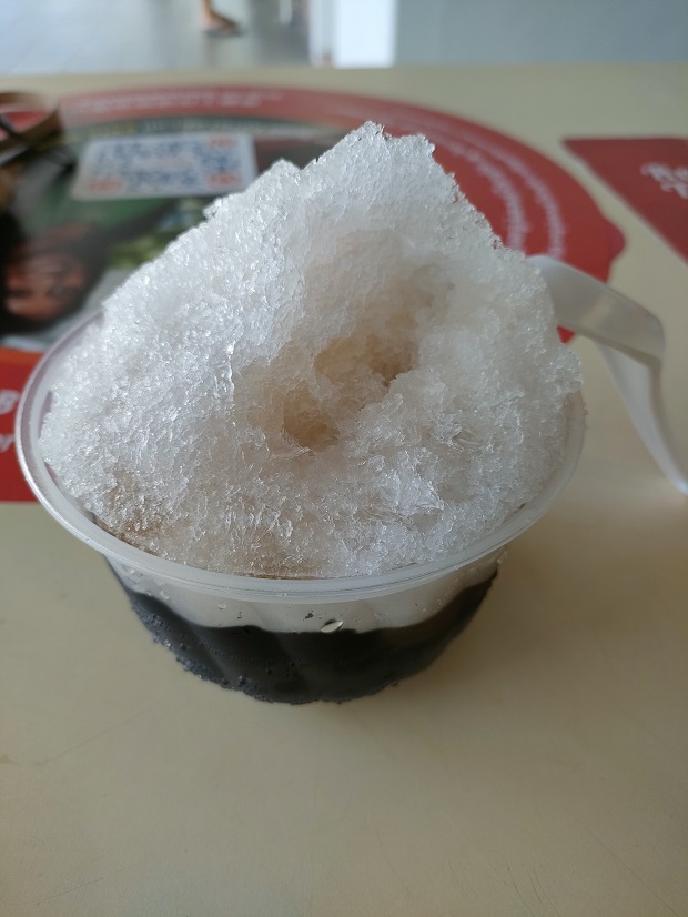 Soya Bean Point_シーココナッツ仙草かき氷(S$2.4)