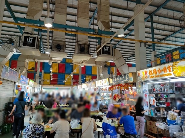Telok Blangah Crescent Market & Food Centre_様子