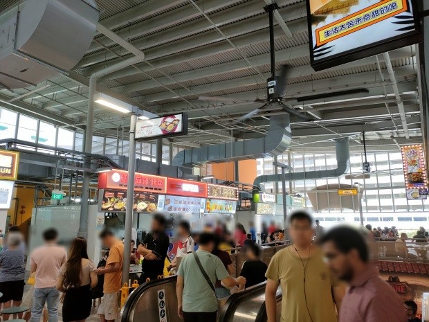 Jurong West Hawker Centre_2階様子