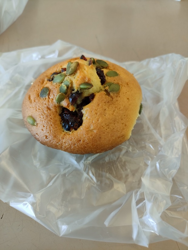 Pumpkin Cranberry Muffin(S$2)